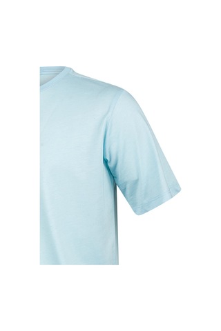 2as Axel Erkek Bisiklet Yaka T-shirt Açık Mavi