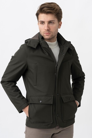 White Stone Bello 7777 Slim Fit Soft Shell Kaban Haki-Haki