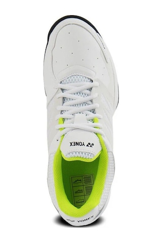Yonex Lumio 3 Erkek Tenis Beyaz Lime Ayakkabı Beyaz