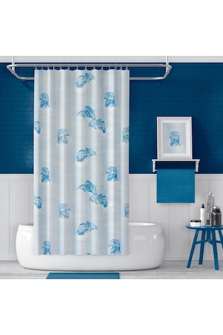 Zethome Evdy Banyo Duş Perdesi 7085 Tek Kanat 1x110x200 Çok Renkli