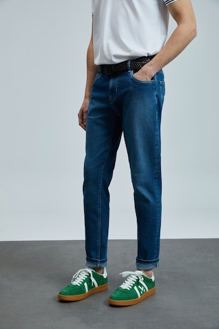 Lufian Anatol Smart Jean Erkek Pantolon Slim Fit Mavi Mavi 111200197100300 Mavi