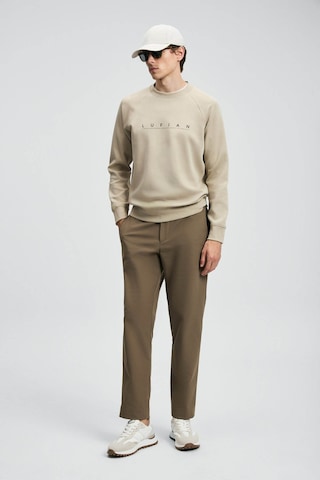 Lufian Cooper Bej Erkek Sweatshirt 112030177 Bej