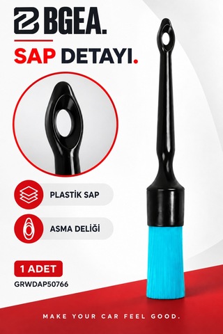 Bgea Mavi Güç Detaylı Temizlik Fırçası Orta Sert Pbt Kıllı 1 Adet