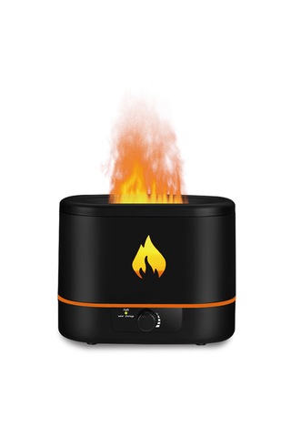 Alev Desenli 2 Lt Su Hazneli Hava Nemlendirici Ultrasonik Buhar & Sessiz