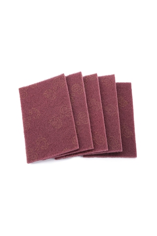 Yunboo Endüstriyel Zımpara Ve Temizlik Pedi - Yeşil 5"x8" Kalın Nilon - 5 Adet Paket Yeşil