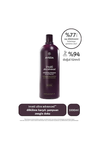 İnvati Ultra Advanced Dökülme Karşıtı Şampuan: Zengin Doku 1000ml