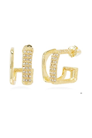 Zirkon Taşlı Kadın Kare Küpe Gold - 621837251 Gold