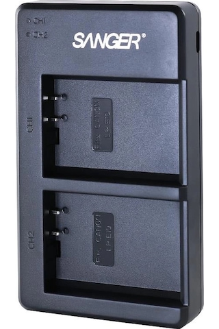 Sanger Lp-e10 Canon İkili Usb Şarj Aleti