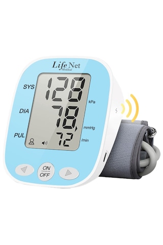 Life Net Medikal KF-65A Türkçe Konuşan Kol Tipi Dijital Tansiyon Aleti