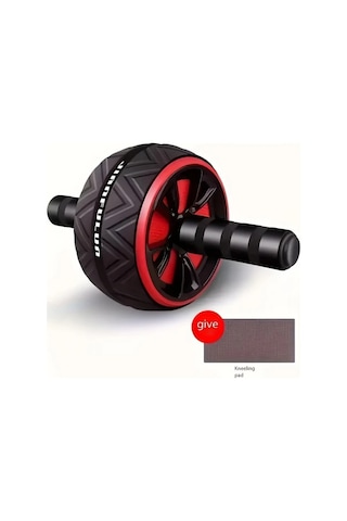 Elmpaly Kırmızı Ev Sporu Karın Kası Jantı - Taşınabilir Göğüs Ve Üst Vücut Antrenman Aleti