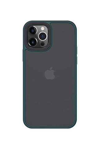 Benks Apple Uyumlu iPhone 12 Pro Kılıf Arkası Mat Buzlu Benks Hybrid Kapak ZORE-216400