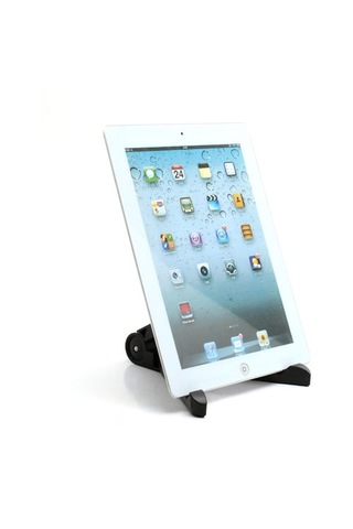 İpad/ Galaxy Tab/ Uyumlu Kindle Fire İçin Evrensel 7-10 İnç Taşınabilir Pc Katlanır Stand - Siyah