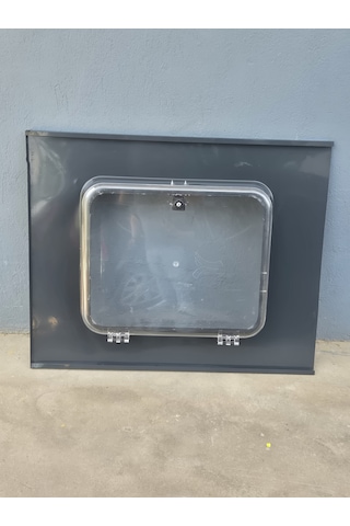 Metal Çatı Çıkış Kapağı Şıngıl Ve Kremit Uyumlu Antrasit Gri 80x100 Cm 80 CM