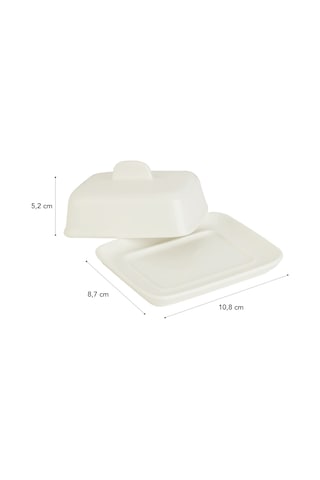 Madame Coco Petit Concept Kapaklı Mini Tereyağlık 1ktaba06678,7x10,8x5,2cm-std