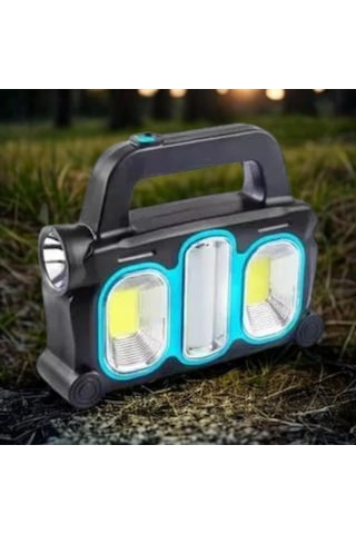 Buffer Hurry Bolt Güneş Enerjili Taşınabilir Çalışma Lambası Powerbank Özellikli Çok Renkli