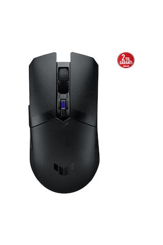 ASUS TUF GAMING M4 WIRELESS GAMING MOUSE DUAL WIRELESS MODU BLUETOOTH/RF 2.4 GHz 12.000 DPI OPTİK SENSÖR 6 PROGRAMLANABİLİR TUŞ PBT ANTİBAKTERİYEL ÜST