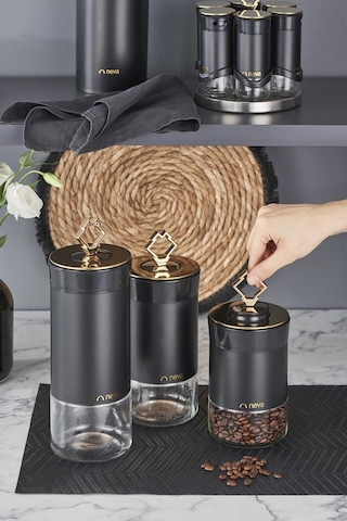 Neva N3308 Bitter Niş-Gold 3 Lü Kavanoz Seti