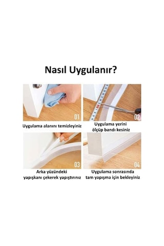3 Metre Kapı Pencere Rüzgar İzolasyon Bandı