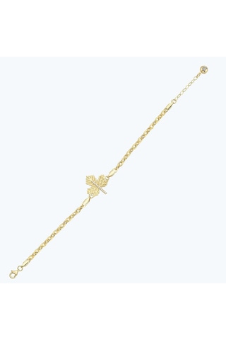 Altınbaş Altın Çınar Bileklik Blazn3820-2582 Renkli Altın