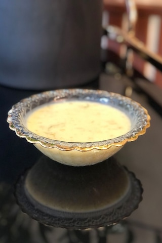 Dantel Desenli Cam Çorba Kasesi 17 Cm