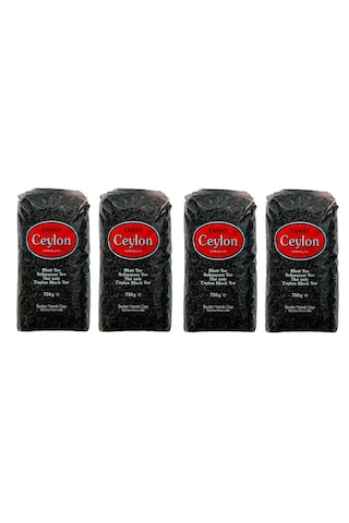 Tanay Ceylon İthal Yaprak Seylan Çayı 4 x 750 G