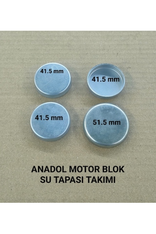 Anadol - Motor Blok Su Tapası Takımı - 4 Adet Anadol - Motor Blok Su Tapası Takımı - 4 Adet