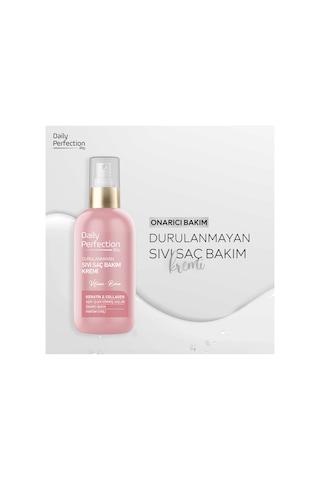 Daily Perfection Pro Keratin & Collagen içerikli Sıvı Saç Bakım Kremi 200 ML