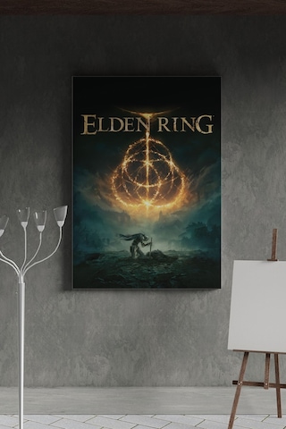 Elden Ring Oyun Hikaye Kanvas Tablo