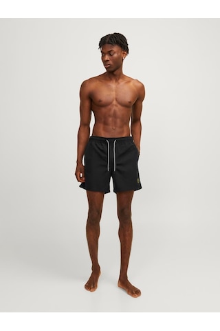 Jack & Jones Jack Jones Erkek Beli Lastikli Deniz Şortu 12225961