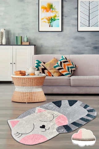Bıg Cat 60X100 Cm Dekoratif Halı Bıg Cat 60X100 Cm Dekoratif Halı