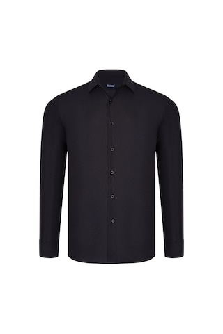 G926 Dewberry Erkek Gömlek-siyah Siyah