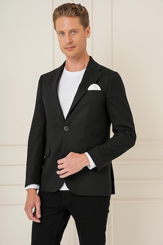 Efor C 685 Slim Fit Siyah Spor Ceket Siyah