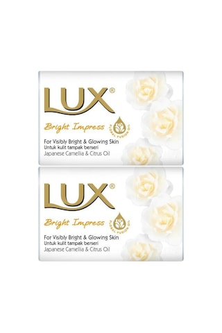 Lux Sabun 80gr Bright Impress Etkileyici Parlaklık 2 Li Set
