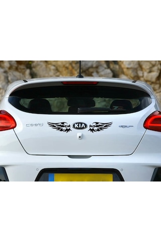 Kanat Oto Sticker Yapıştırma 18X8Cm
