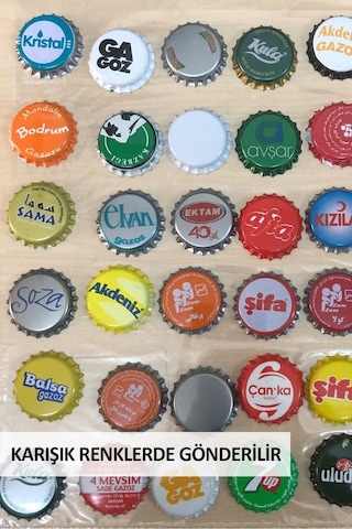 Morpanya Soda Gazoz Kapağı Kapama Makinesi + 250 Adet Kapak