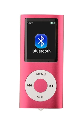 5007mp Metal Mp3 Player Renli Ekranlı Fm Radyolu Bluetoth Lu Hafıza Kartı Girişli Müzik Çalar