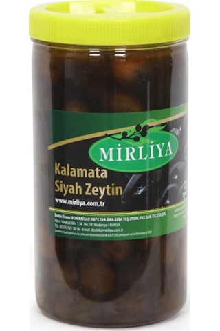 Mirliya Kalamata Siyah Zeytin 1 KG Mirliya Kalamata Siyah Zeytin 1 KG