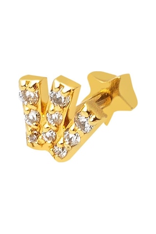 Bilezikci 14 Ayar Altın Tragus Piercing Küpe Kphsy14k22518