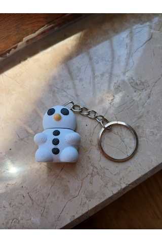 Hareketli Kardan Adam Anahtarlık