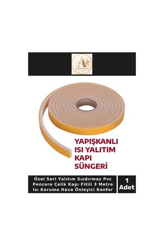 Özel Seri Yalıtım Sızdırmaz Pvc Pencere Çelik Kapı Fitili 3 Metre Isı Koruma Hava Önleyici Konfor