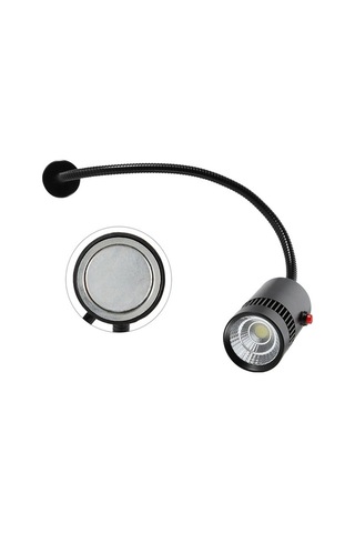 Fortunelane 7'lik Led Çalışma Lambası, Manyetik Tabanlı, 360 Esnek Boyun, Yüksek Parlaklık, Alüminyum Gövde, Ip44 Su Geçirmez, En Diğer