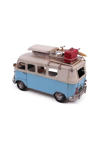 Dekoratif Metal Vosvos Minibüs Biblo