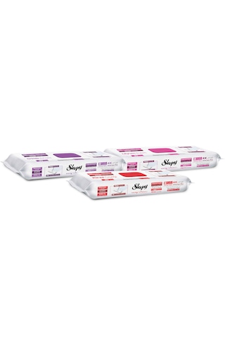 Sleepy Easy Clean Lilyum+Kiraz Ç+Orkide Mopa Uyumlu Yer Temizlik Havlusu&Mendili 3x20 (60 Yaprak)