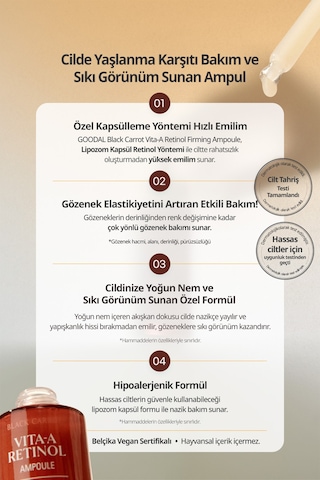 Goodal Black Carrot Vita-A Retinol Ampoule Serum 30 ML