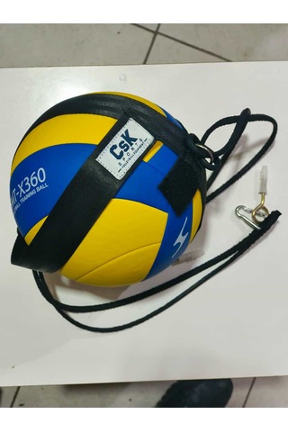 Voleybol Smaç Topu Askısı Kancalar Dahil Siyah
