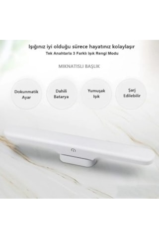 Kalosuz Mıknatıslı Üç Farklı Dekoratif Yatak Başı Makyaj Masası