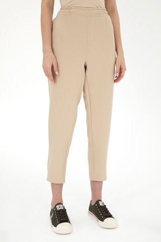 U.S. Polo Assn. Kadın Kum Harem Fit Kanvas Pantolon 50290902-VR085