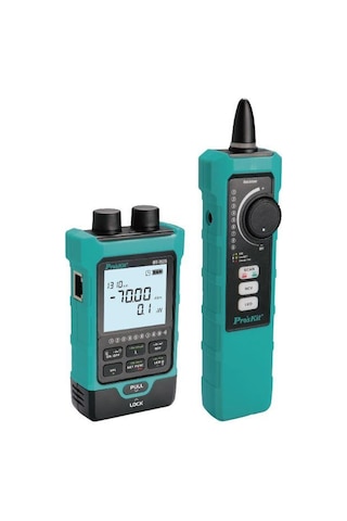 Proskit Mt-7625 Fiberoptik+rj45 Şarjlı Kablo Test Cihazı Kit 15mv Çıkış