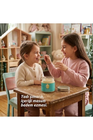 Badem Ezmesi Beyaz Çikolatalı & Vanilyalı 220 gr