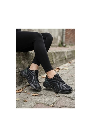 Fıero Mıen Unisex Rahat Günlük Sneaker Spor Yürüyüş Ayakkabı Siyah Siyah